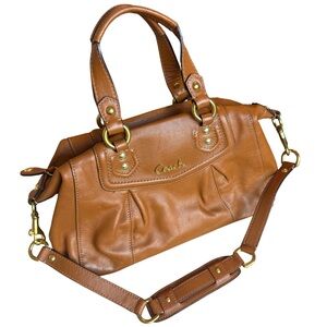 Coach Brown Leather Satchel